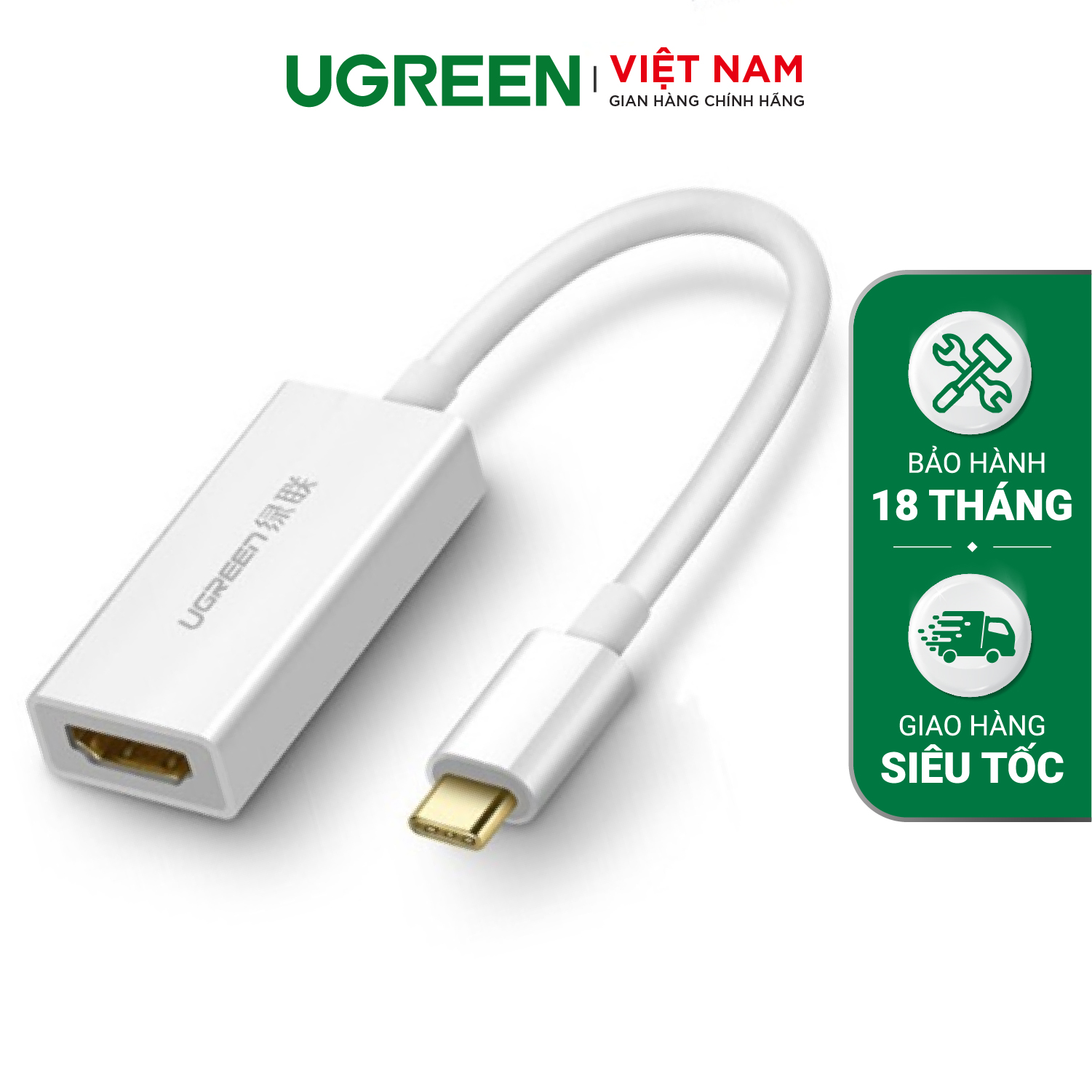 Bộ chuyển đổi USB type C cổng đực sang HDMI cổng cái dài 20CM UGREEN 40273 » Ugreen Việt Nam b-chuy-n-d-i-usb-type-c-c-ng-d-c-sang-hdmi-c-ng-cai-dai-20cm-ugreen-40273--500x500