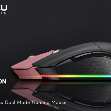 Chuột DareU EM901 RGB Wireless Pink