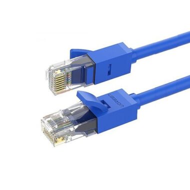 Dây mạng Cat6 UGREEN NW102 cáp tròn màu xanh